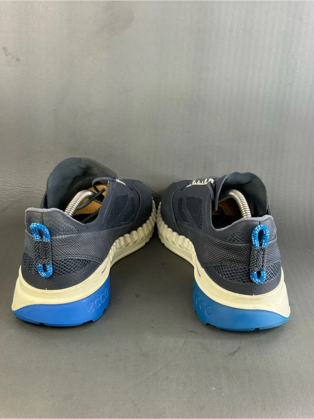 ECCO Men's Zipflex navy blue sneaker shoes men’s size 10-10.5